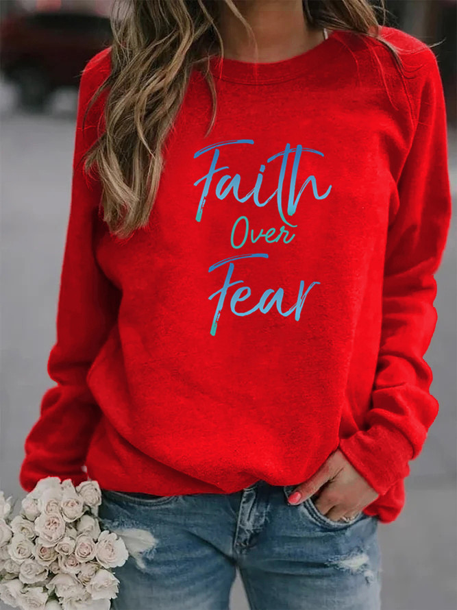 Title 4, Faith Over Fear Sweater