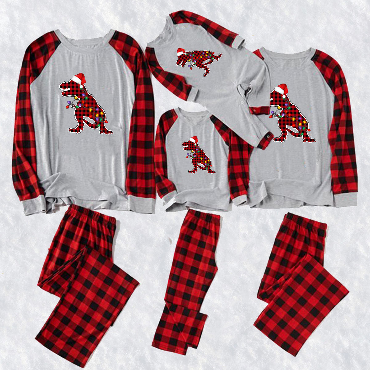 Stewart Plaid Matching Christmas Family Pajamas Jjff01319 Mom S - Shop at LoveMi