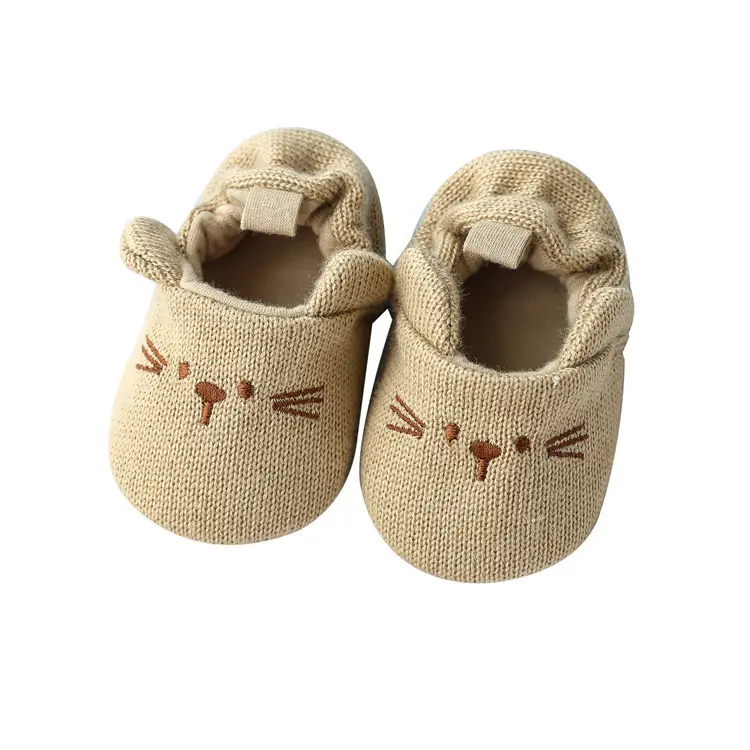 Fashion Simple Baby Knitted Booties