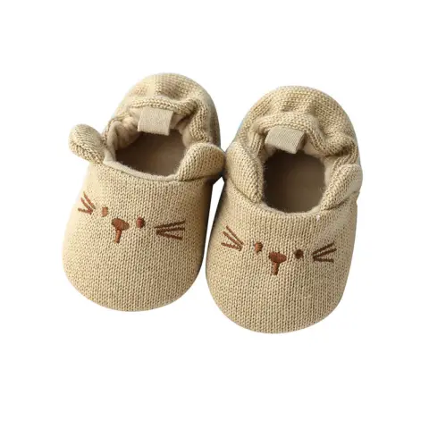 Fashion Simple Baby Knitted Booties