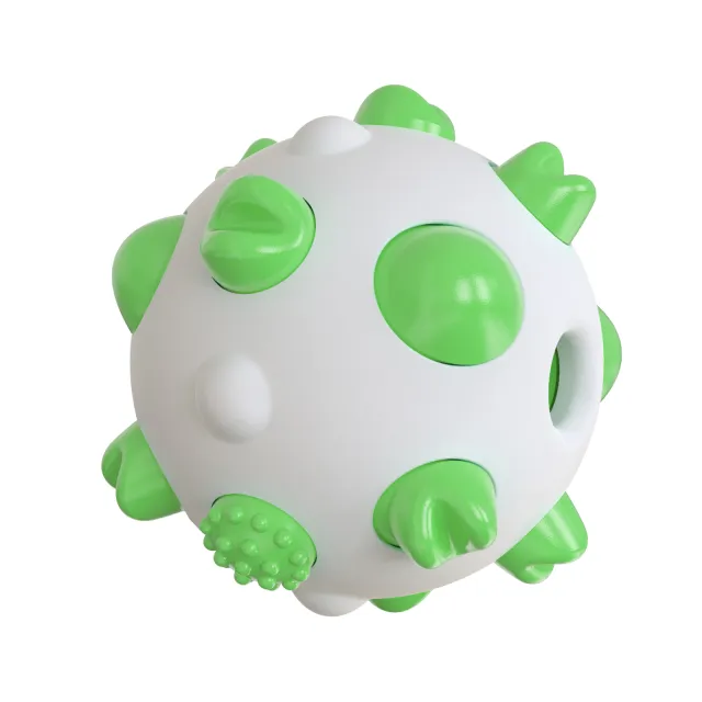 Dog Teething Chew Pet Toy Ball For Dogs Can Be Used For Pet Teeth Cleaning IQ Training Exercise, Stress Relief Interactive Entertainment Green - Shop at LoveMi