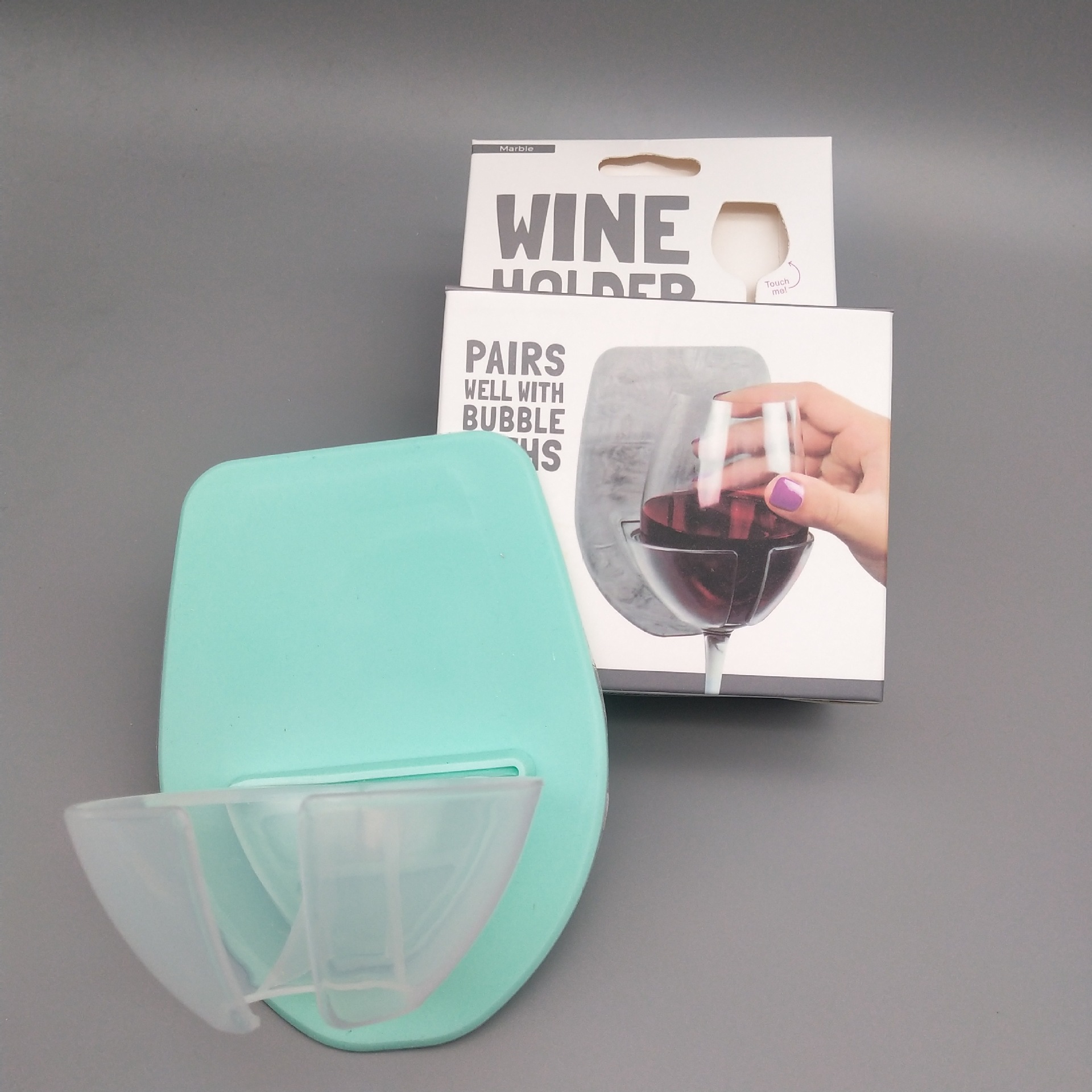 Title 5, Wine Glass Can Holder Bathroom Bedside Wall