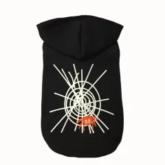 Halloween Pet Clothes Festival Dog Coat - Spider Web - View 1