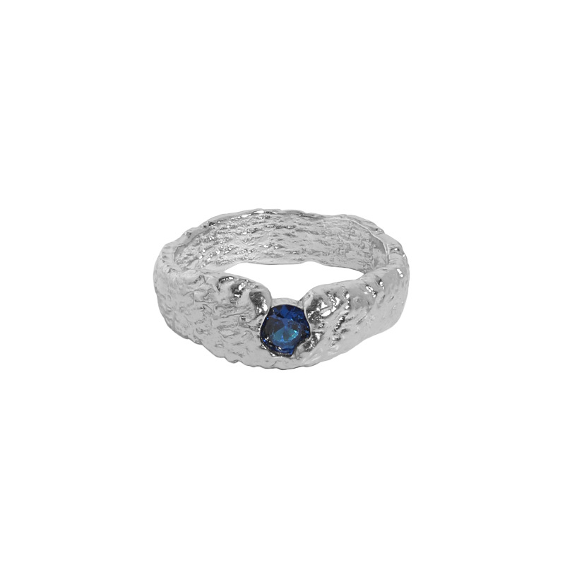 Title 1, Fashion Micro Set Zircon Texture Ring