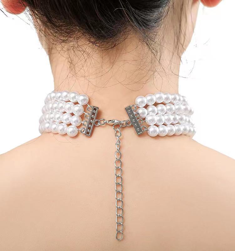 عقد لؤلؤ عتيق بتصميم شخصي عصري