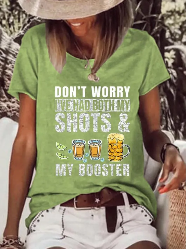 European And American Women's Short Sleeved Shirt G248 Green1 - Shop at LoveMi