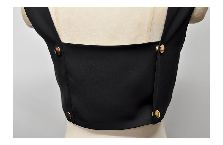 Casual Show Waist Suit Feminine V-Neck Split Style