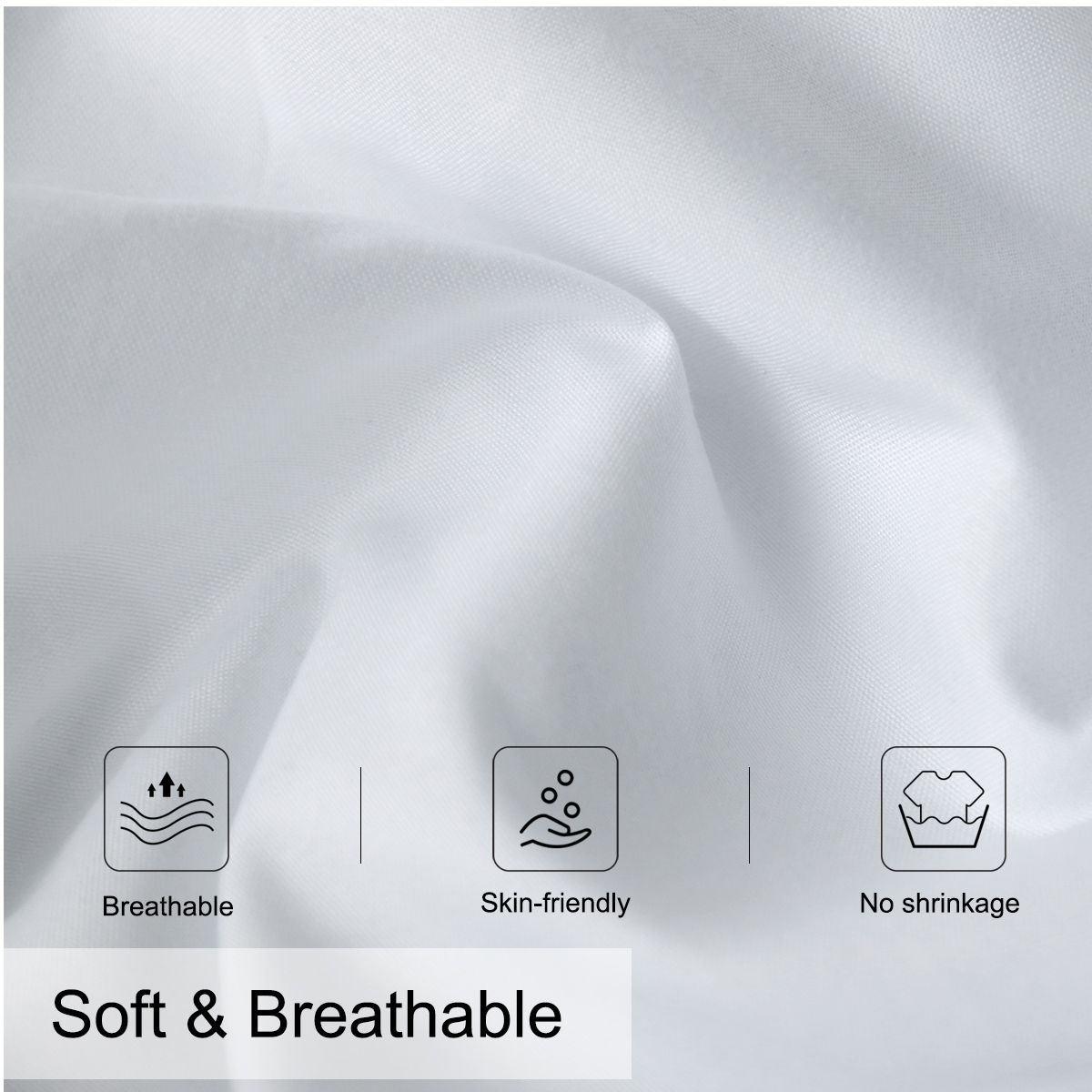 3PCS Bed Fitted Sheet Set, Simulated Stitched Leather Printed Fitted Sheet, Brown,1 Fitted Sheet, 2 Pillow Cases