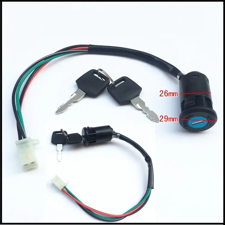 Car Accessories Waterproof Electric Door Lock Start Ignition Key