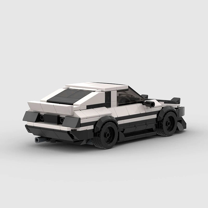 Racing Chinese Building Blocks Car Model Small Particle Assembling Puzzle Toys