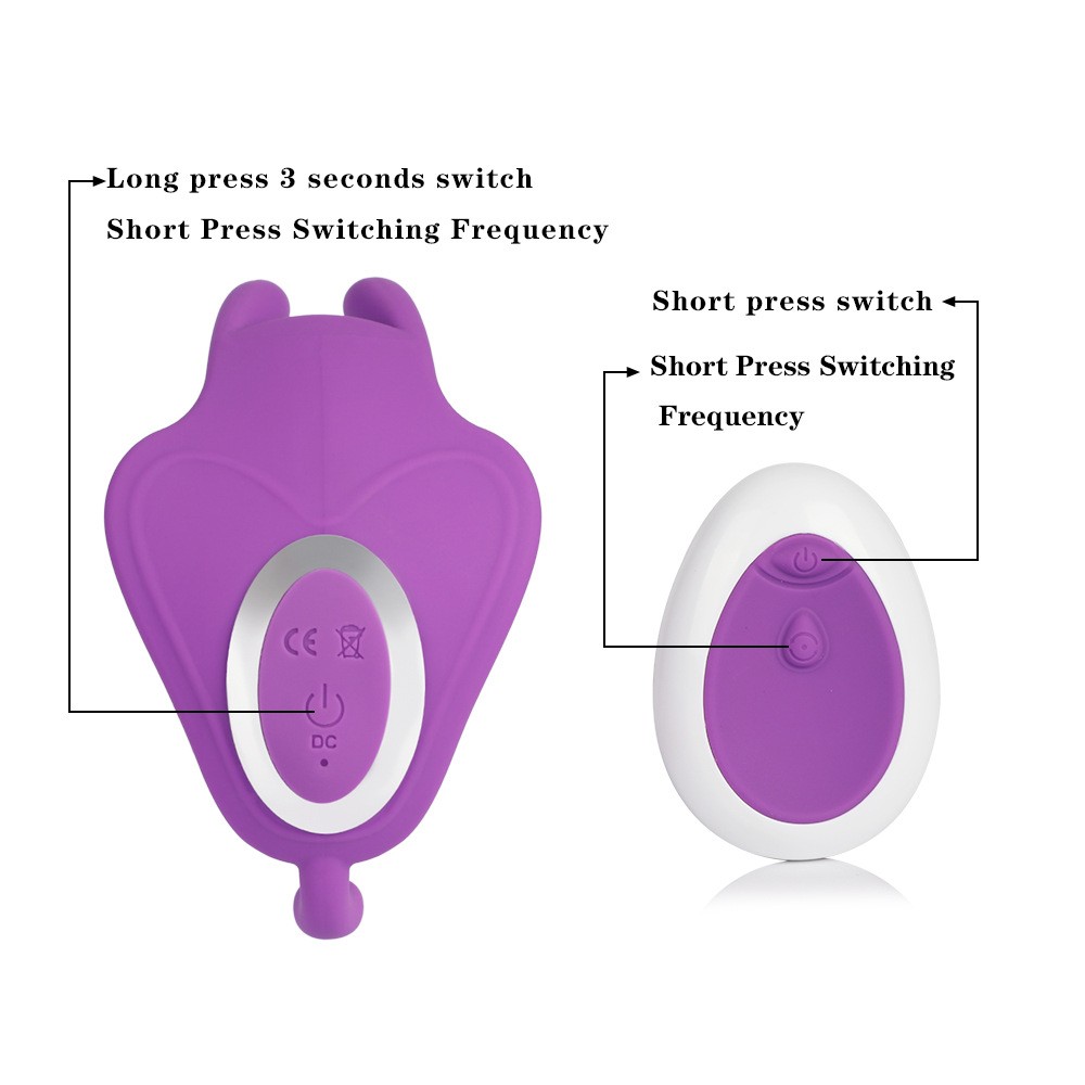 Frequency 10Invisible Wearable Butterfly Wireless Remote Control Female Vibrator With Frequency Conversion And Strong Vibration Function  Adult Erotic Toy With Remote Control 3