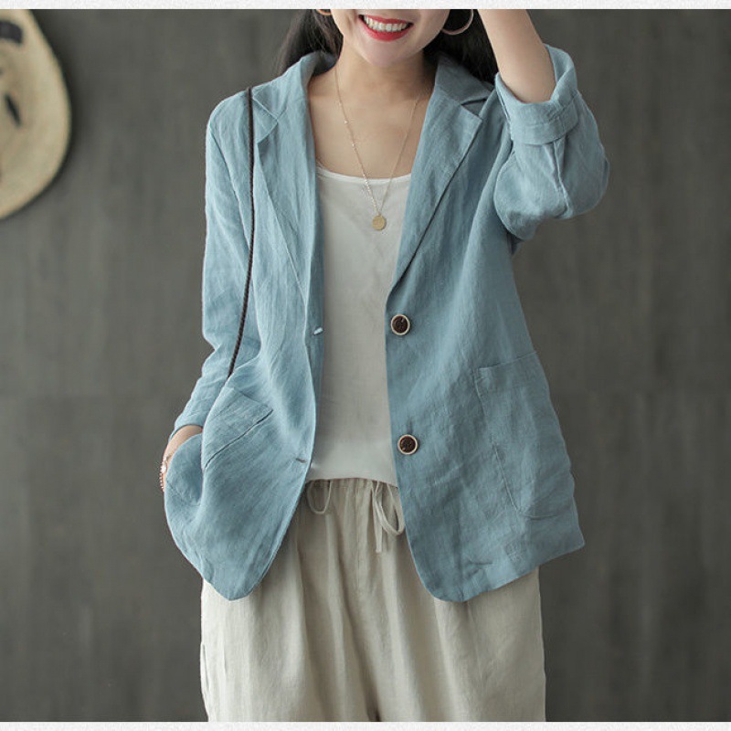 Women's Fashion Artistic Temperament Slimming Baggy Coat