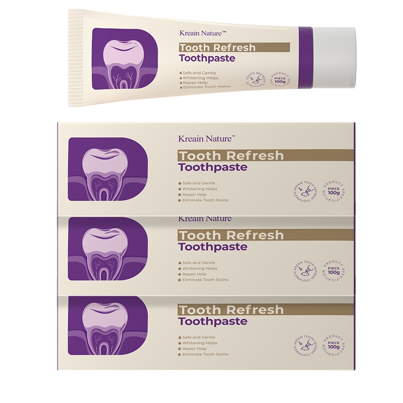 Only Self Pickup---Kreain Nature Whitening Stain-Removing Repairing Toothpaste, Enamel Repair, Anti-Tartar, Relieves Dental Sensitivity & Brightens Teeth — foto 17