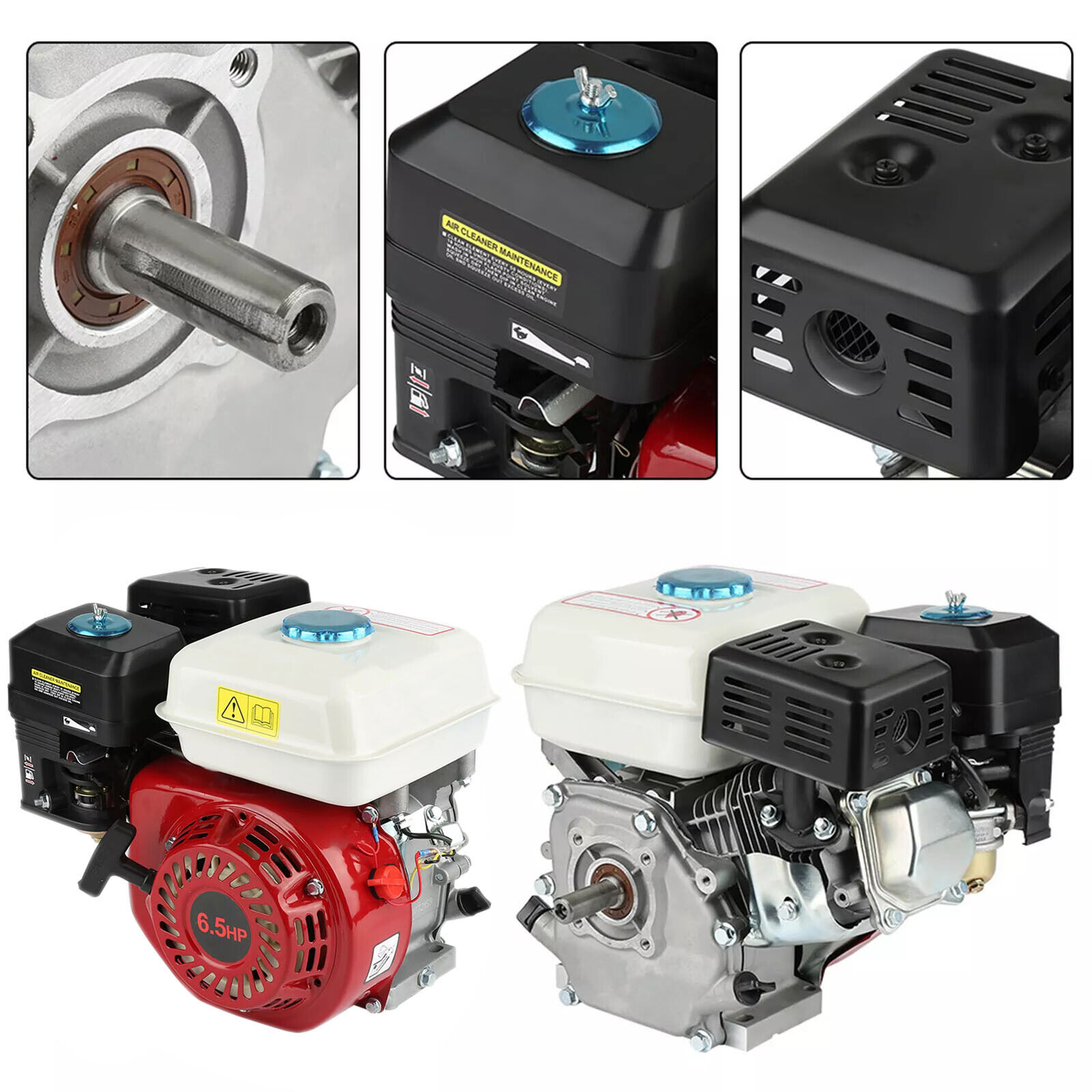 For H Onda GX200 4-Stroke 6.5HP 3.6L Petrol Oil Gas Engine Replacement — image 9