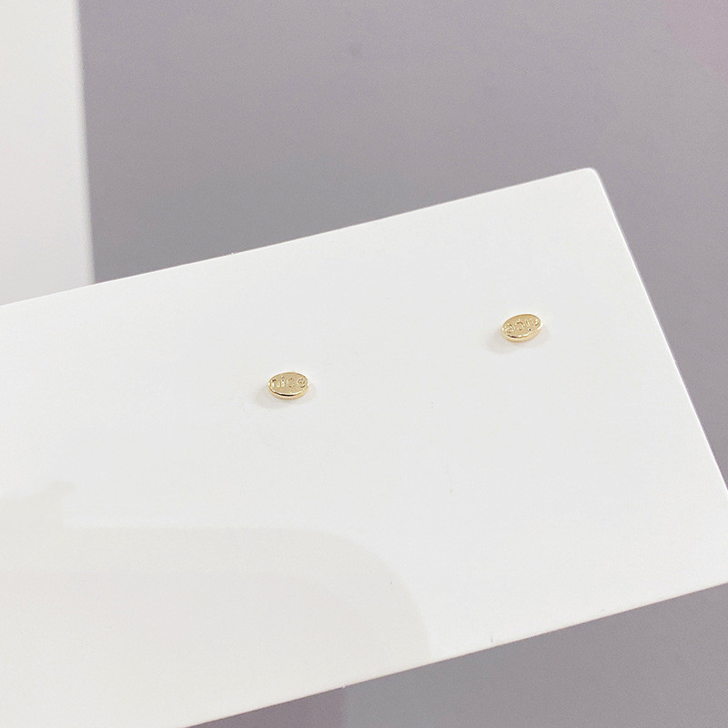 Earrings S925 Silver Needle Korean Version Of The Peach Heart Rabbit Three Pairs Of Micro-inlaid Zircon Earrings