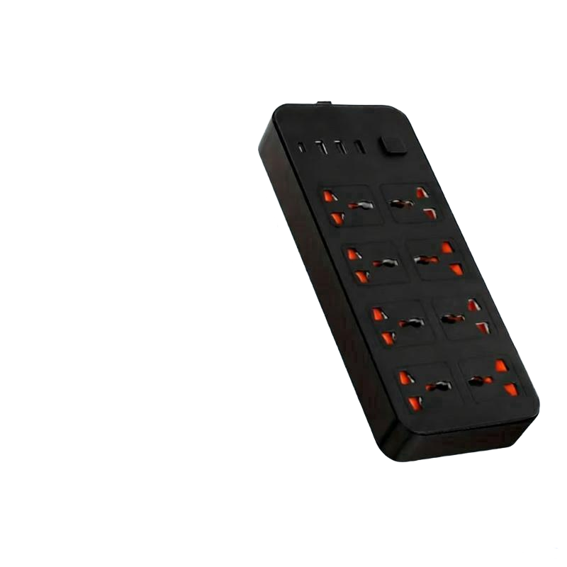 Extension Lead Cable Electric Mains Power 8 Gang 3 USB 1 Type-C Port Plug Socket 6