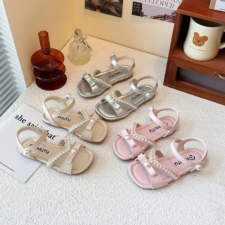 2026 Summer New Girls' Korean-Style Princess Sandals