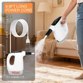 Handheld 10 In 1 Steam Cleaner - Portable Steam Cleaner With Mop - Steamer Clea