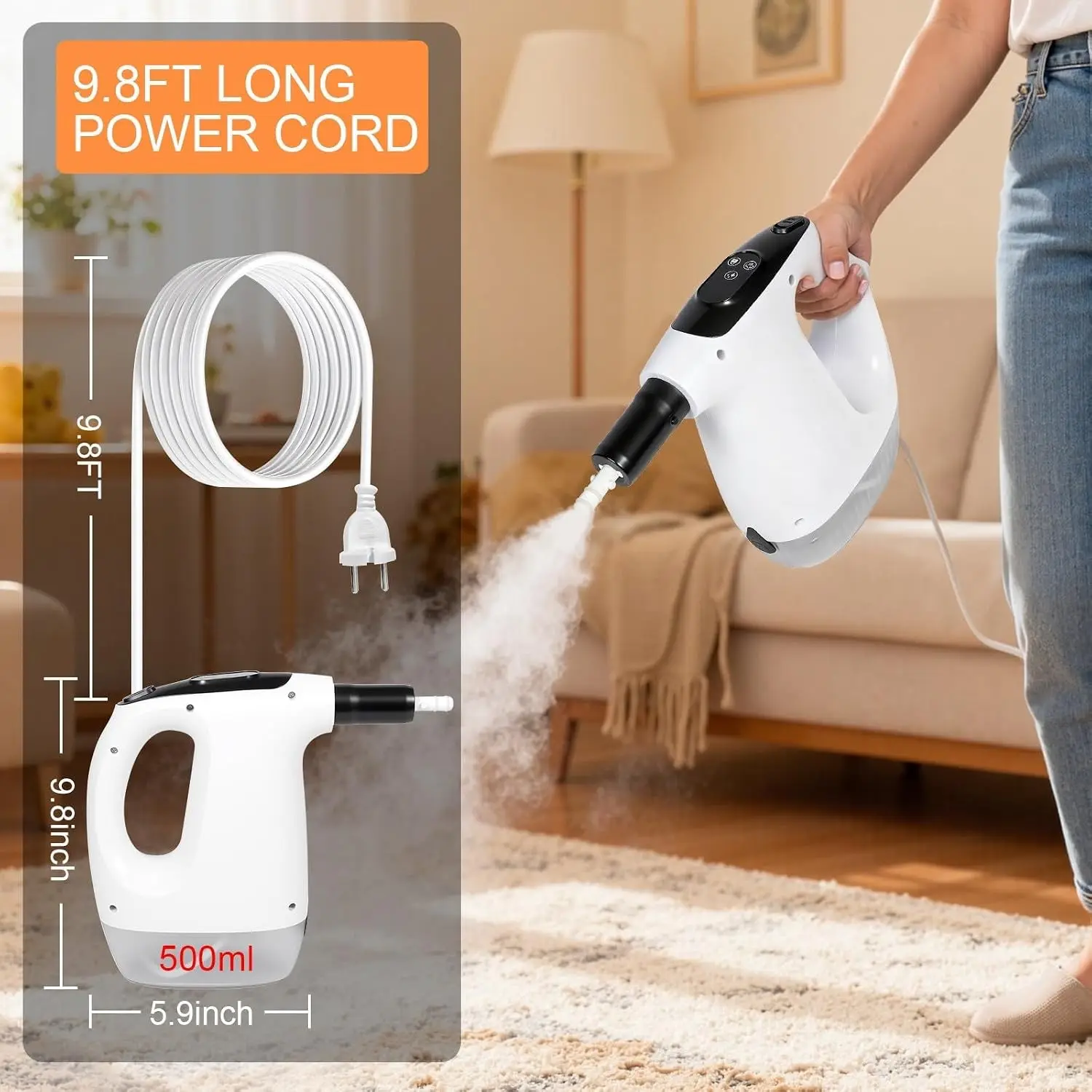 Handheld 10 In 1 Steam Cleaner