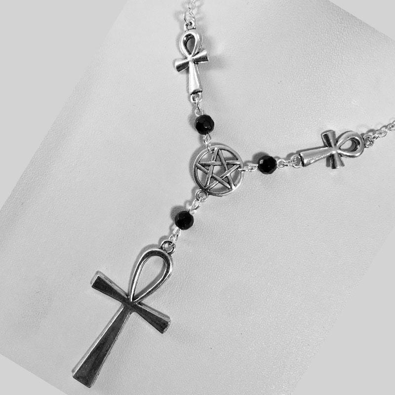 Ankh Pentagram Necklace