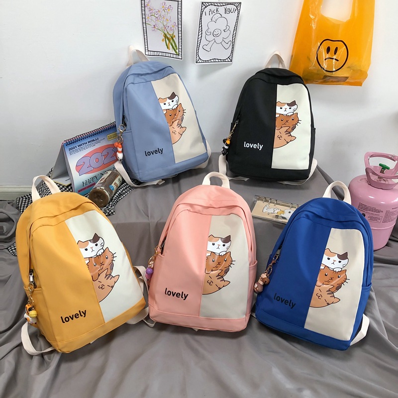 Title 3, Shoulder Light Schoolbag Children Girls Students