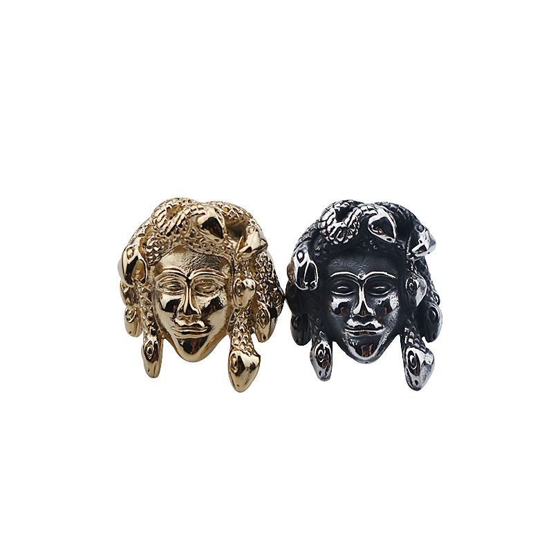 Bague Méduse Visage — vue 4
