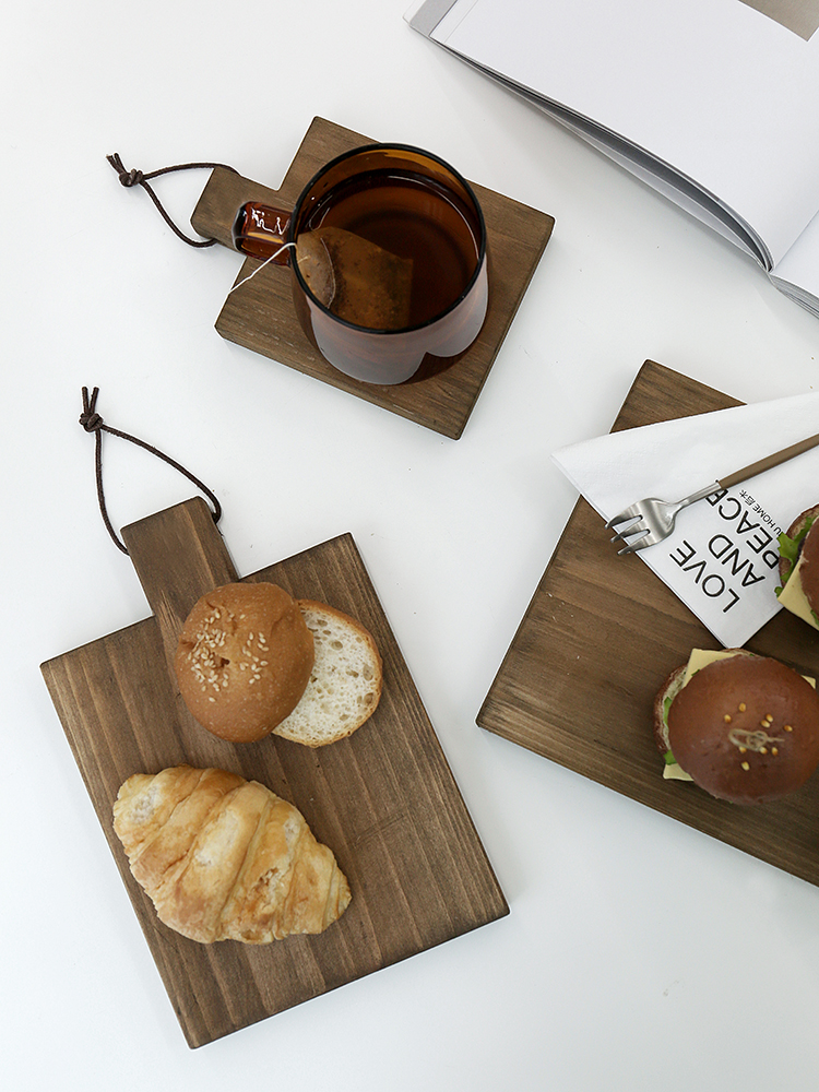 Title 3, Japanese Style Wooden Cutting Board With Lanyard