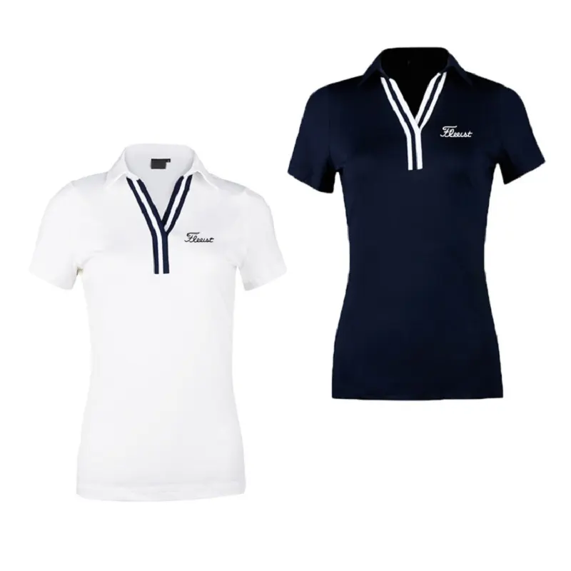 Golf Apparel Women's Tops Slim-fit Breathable Quick-drying for Ladies