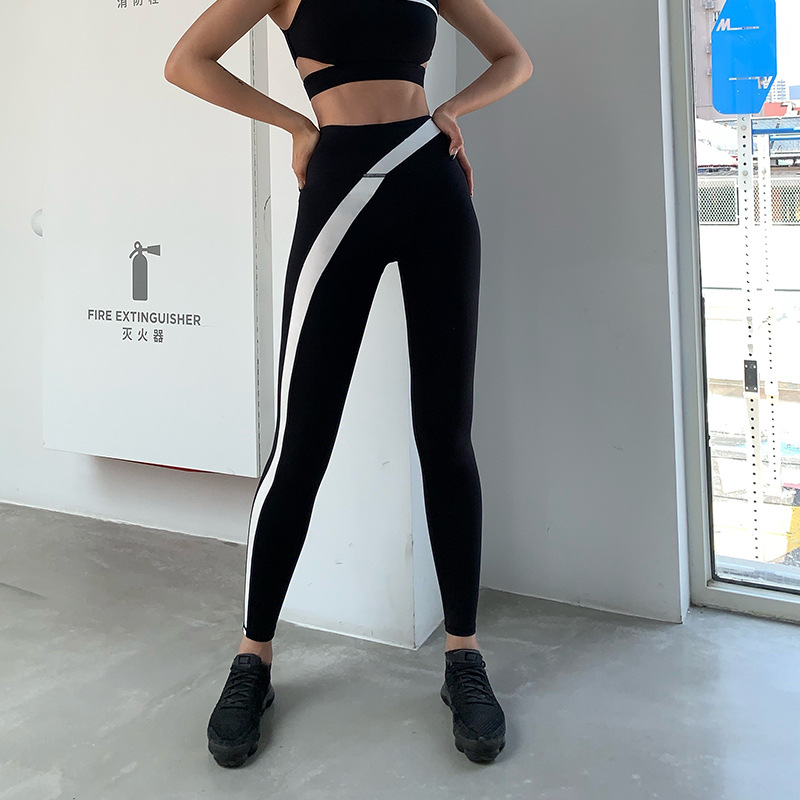 Stretch Tight-fitting Outer Fitness Nylon Pants