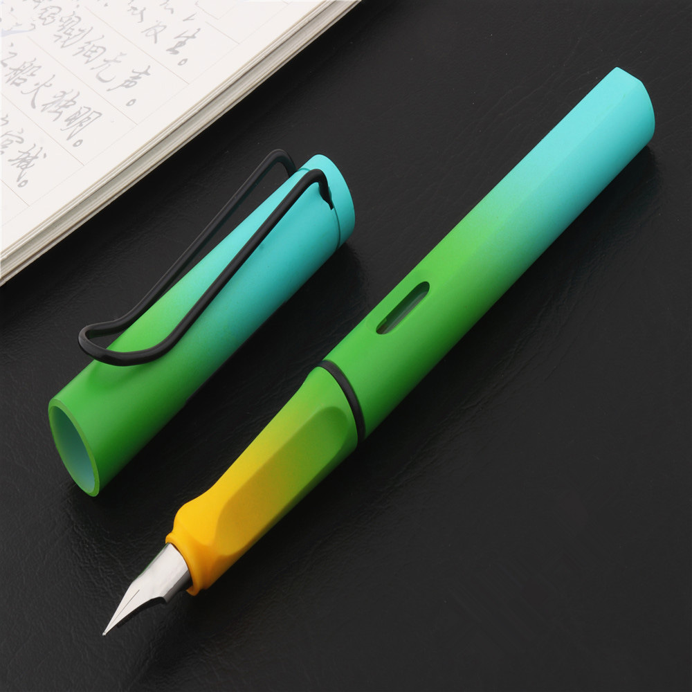 Writing Practice Iridium Fountain Pen Gradient Color