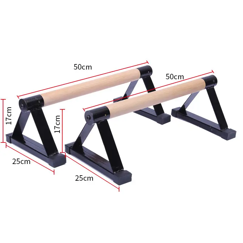 Push-up Bracket Beech Inverted Small Parallel Bars