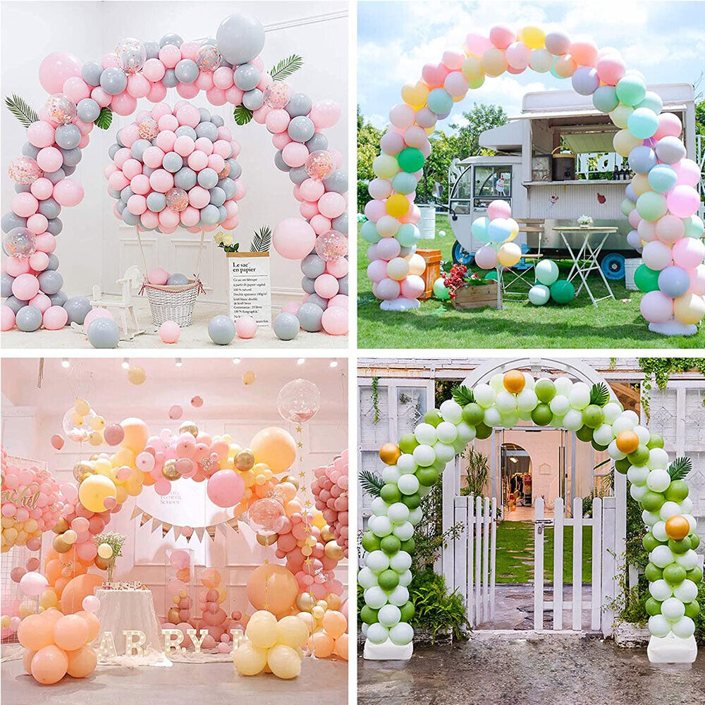 Balloon Arch Column Frame Garland Adjustable Arch Stand Wedding Party Decor 2
