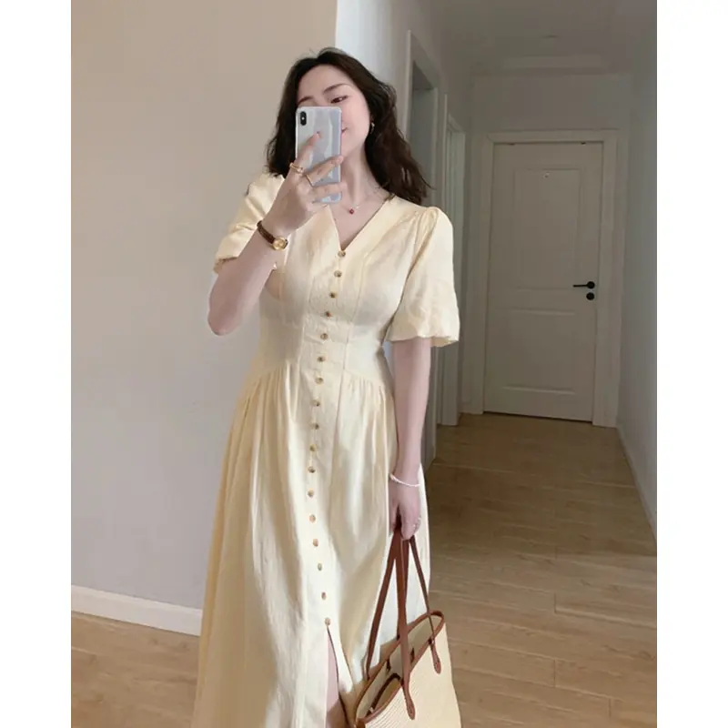 Women's Long Skirt Super Fairy Slim Waist