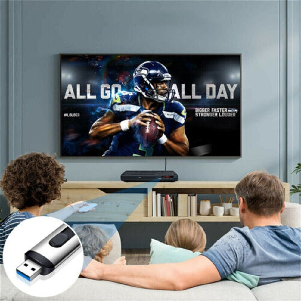 Mini DVD Player Compact Multi Region ADH RW CD VCD Music Disc USB With Remote UK — image 3