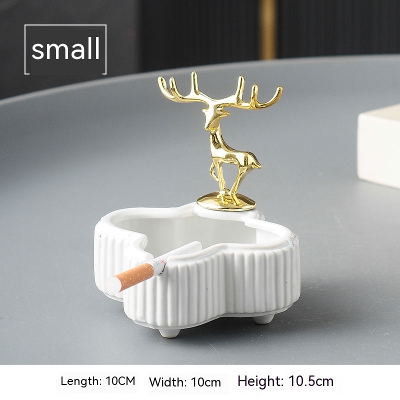 Small White Ashtray