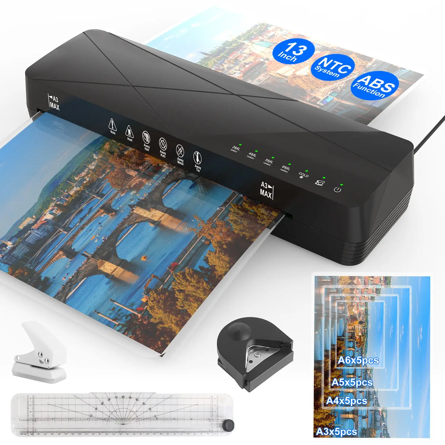 13Inch Laminator Machine Hot And Cold Mode