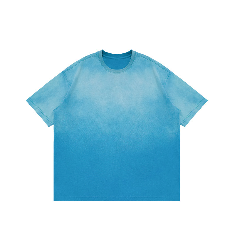 Title 6, Street Gradient Solid Wash Old T-shirt, urban s...