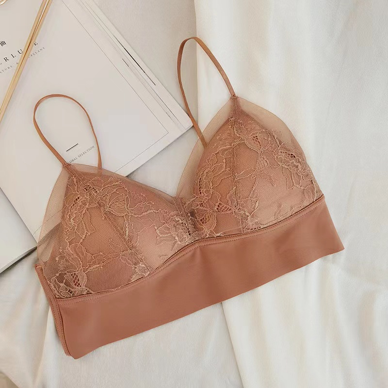 Title 7, New Style Steel Ring Free Bra Comfortable And T...