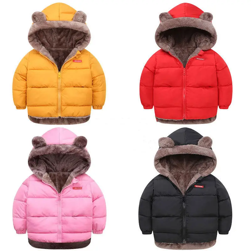 Boy's Cotton-padded Winter Jacket, Children's Double-sided Wear