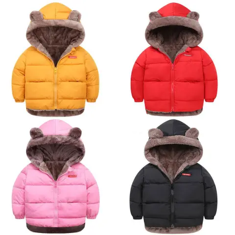 Boy's Cotton-padded Winter Jacket