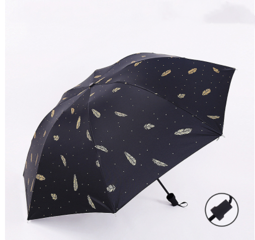 Title 8, Rain Or Shine Sunshade Vinyl Gift Umbrella