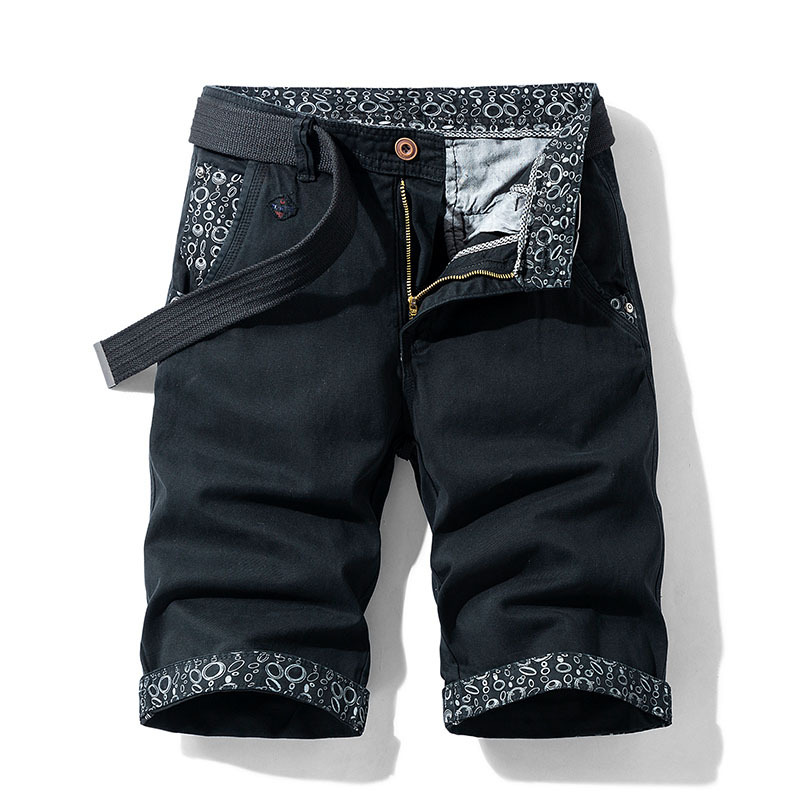 Title 7, Digitale print casual cargo shorts heren zomer ...