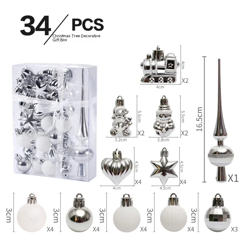 Christmas Decorations Ball Set Christmas Tree Pendant – image 7