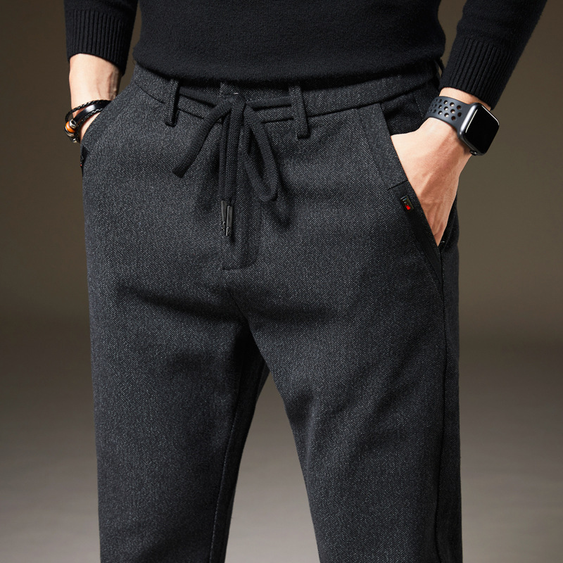 Title 3, Pantalon homme épais en peluche