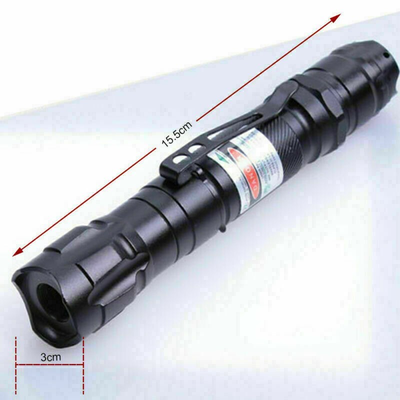 Green Laser Pointer Pen Miles USB Rechargable Laser Pen Beam Torche 532NM 3
