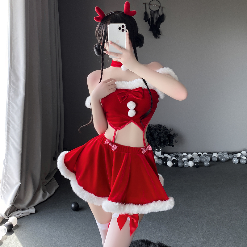 Bar Girls' Christmas Costume Stage Suit