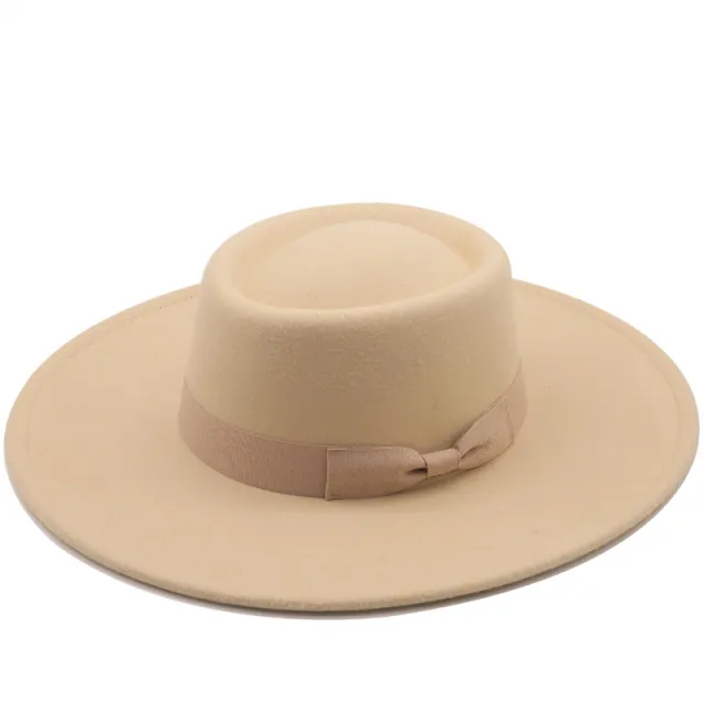 Top Hat Men And Women Concave Black Top Hat Felt Hat White - Shop at LoveMi