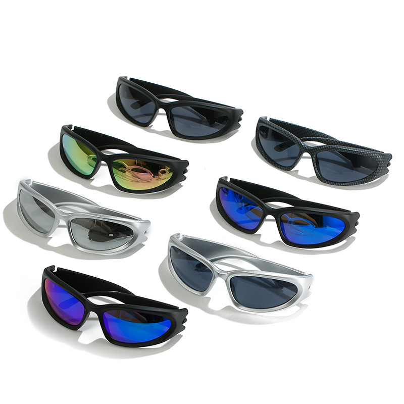 Steampunk Mirror Sports Sunglasses - Image 4