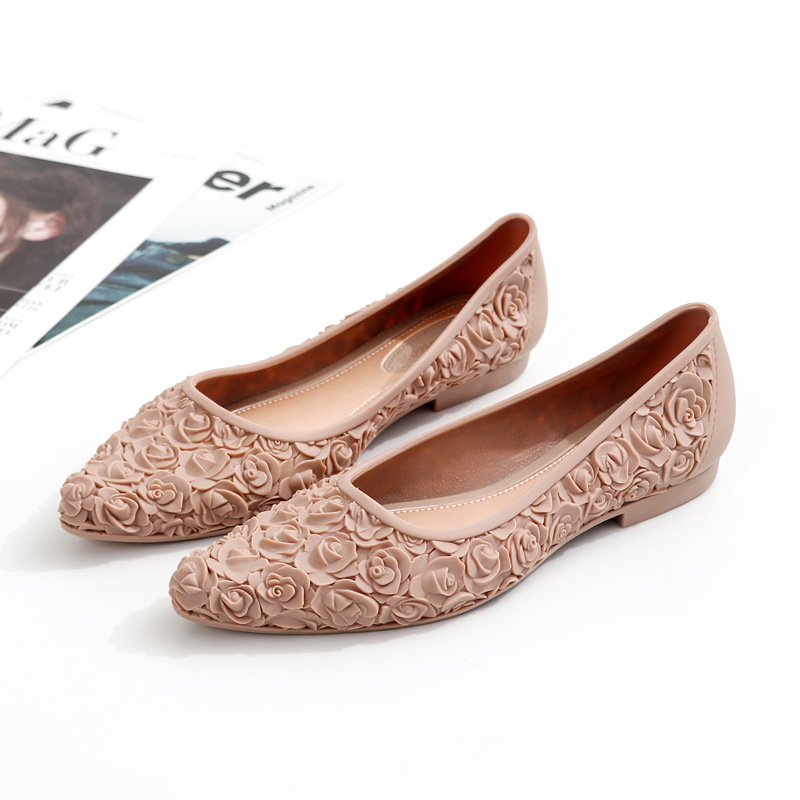 Women's Waterproof Non-slip Outer Wear Low-top Shallow Shoes