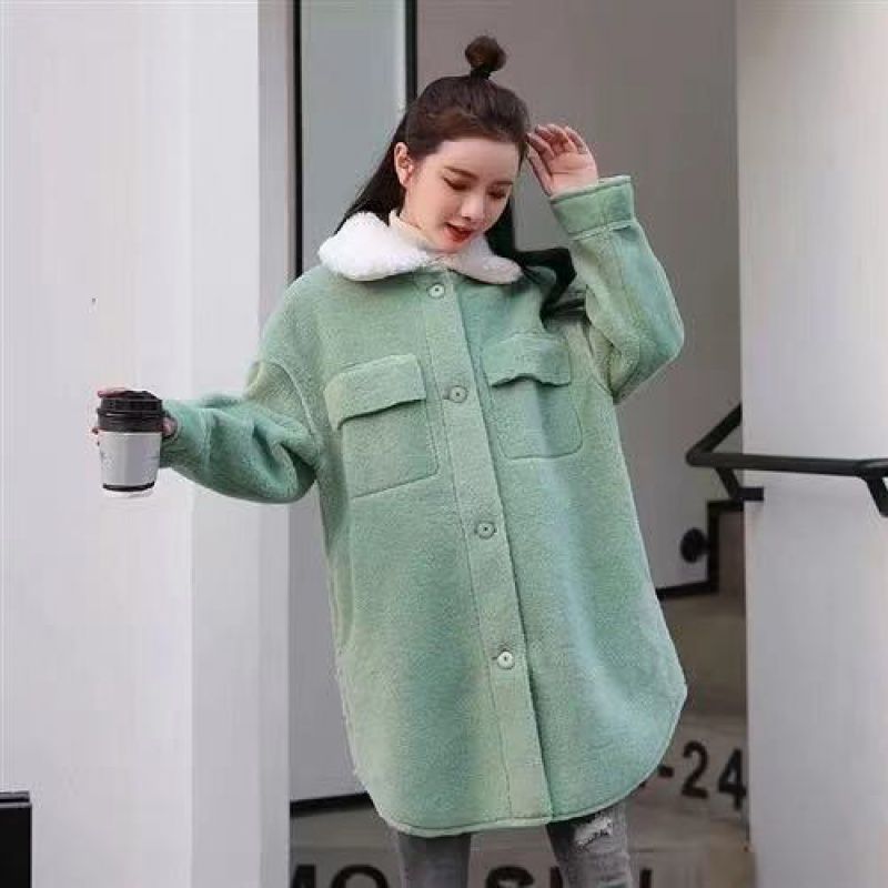 Title 6, Coat Autumn And Winter Womens Mid-length Woole...